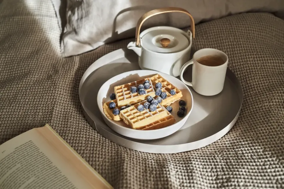 Scandi Living Sandsbro small plate, Off , Ø20 cm White Clearance