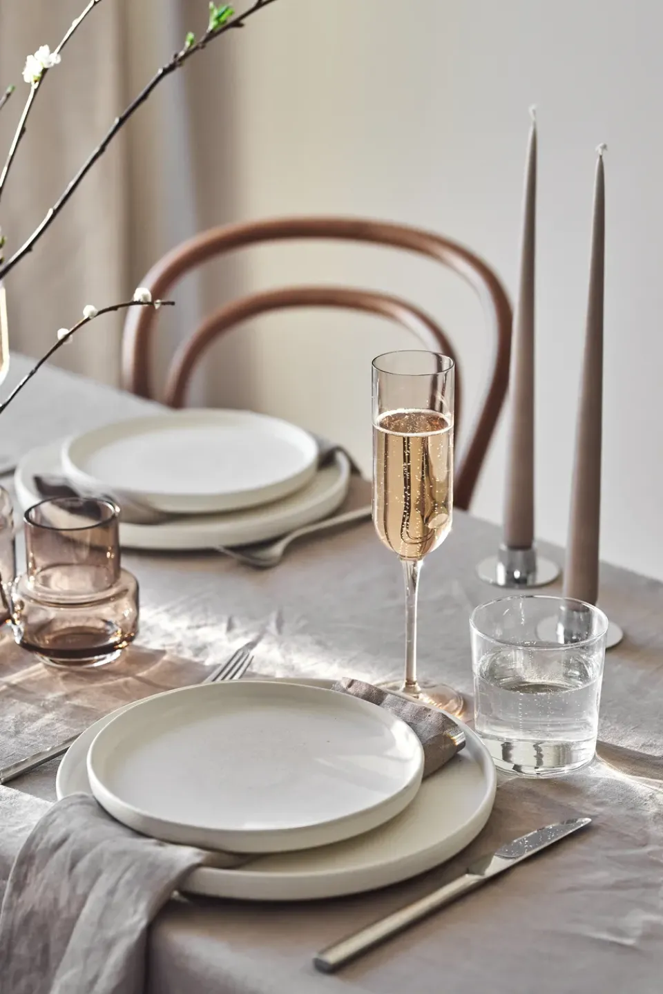 Scandi Living Sandsbro small plate, Off , Ø20 cm White Clearance
