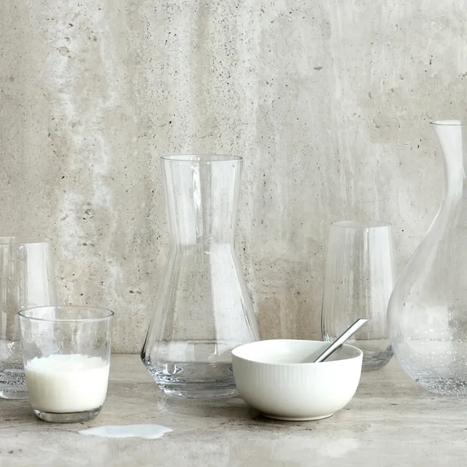 Broste Copenhagen Sandvig glass carafe, 1.1 liter Transparent Hot