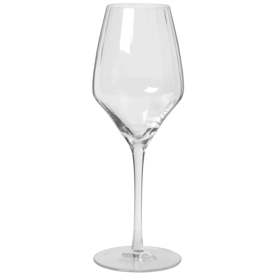 Broste Copenhagen Sandvig white wine glasss, Clear Transparent Clearance