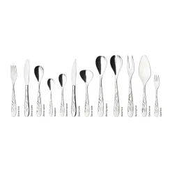 Hardanger Bestikk Sanna grill set, 12 pieces Silver-coloured Best