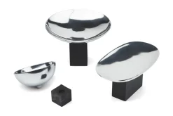 Gejst Sapoto bowl medium Ø22 cm, Silver BlackSilver-coloured Sale