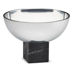 Gejst Sapoto bowl small Ø14 cm, Silver BlackSilver-coloured New