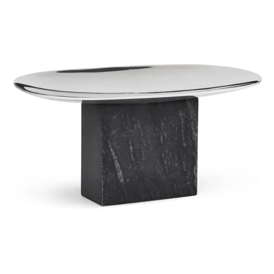 Gejst Sapoto bowl tray 15x25 cm, Silver BlackSilver-coloured Sale