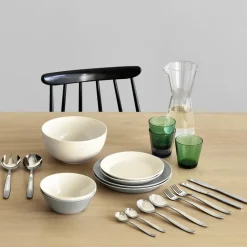 Iittala Scandia cutlery set gift box 24 pieces, Matte Silver-coloured Online