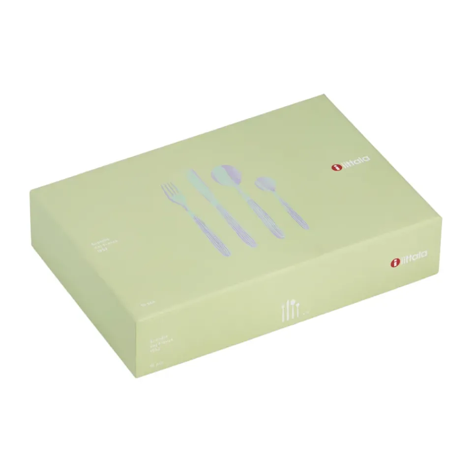 Iittala Scandia cutlery set gift box 16 pieces, Stainless steel Silver-coloured Clearance