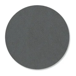LIND DNA Serene coaster circle Ø10 cm, Anthracite Black Outlet