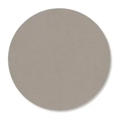 LIND DNA Serene coaster circle Ø10 cm, Ash Grey Outlet
