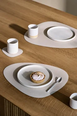 LIND DNA Serene coaster curve 11x13 cm, Cream White Outlet