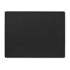 LIND DNA Serene placemat square M 26.5x34.5 cm, Black Clearance