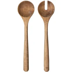 Byon Shai salad cutlery 2 pieces, nature Brown Discount