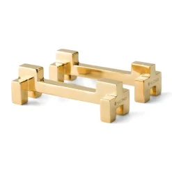 KLONG Signe cutlery holder 2-pack, brass Gold-coloured New