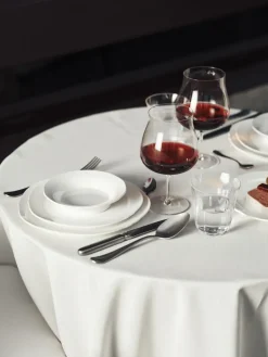 Serax Silhouette deep side plate M Ø15 cm 4-pack, White Best