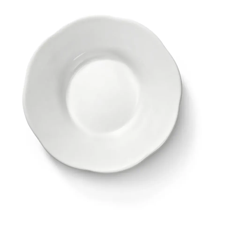 Serax Silhouette deep side plate S Ø10.5 cm 4-pack, White Hot