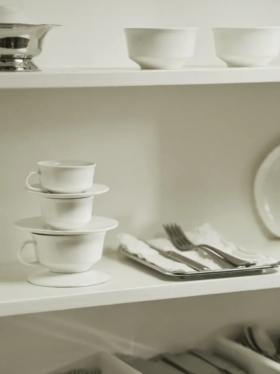 Serax Silhouette espresso cup 10 cl 4-pack, White Outlet