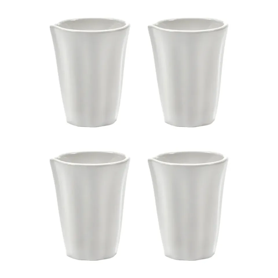 Serax Silhouette milk carafe 7 cl 4-pack, White Outlet
