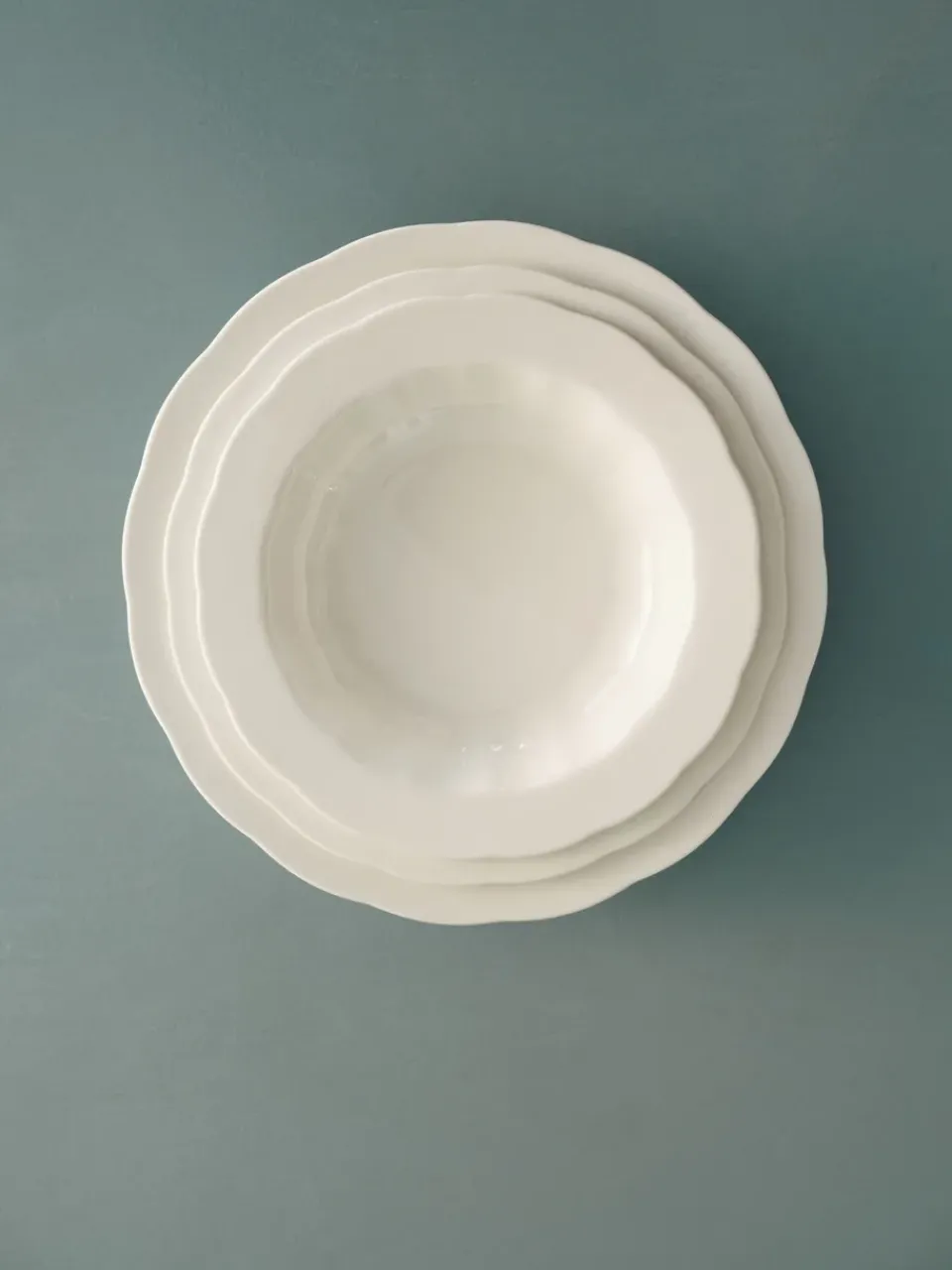 Serax Silhouette pasta plate Ø22 cm 4-pack, White Discount