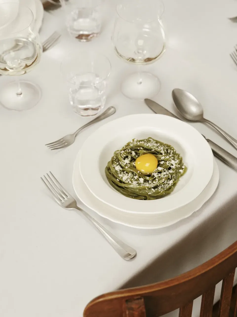 Serax Silhouette pasta plate Ø22 cm 4-pack, White Discount