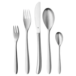 WMF Silk cutlery set, cromargan, polished, 30 pieces Silver-coloured Best