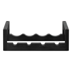 Massproductions Silo stapelbart wine rack, oiled box Black Clearance