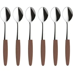 Skaugum of Norway Skaugum coffee spoon, Forrest Maple BrownSilver-coloured Discount
