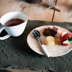 Skaugum of Norway Skaugum dessert spoon, Pure White Outlet