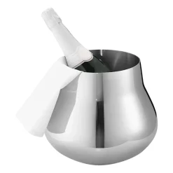 Georg Jensen Sky champagne- and wine cooler 7.5 L, Stainless steel Silver-coloured Discount
