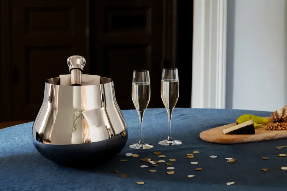 Georg Jensen Sky Champagne bottle stop, Stainless steel Silver-coloured Sale