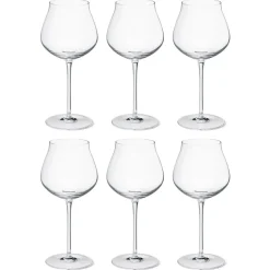 Georg Jensen Sky red wine glass 50 cl 6-pack, crystalline Transparent Best