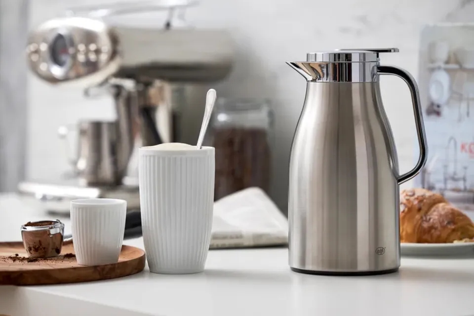 Alfi Skyline thermal jug 1 l, Matte steel Silver-coloured Sale
