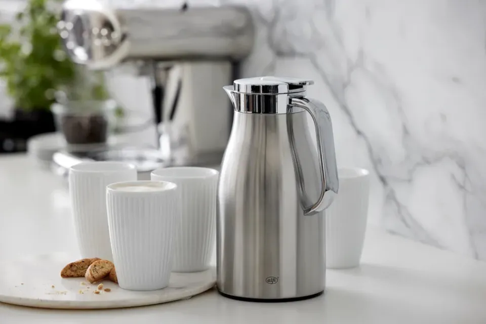 Alfi Skyline thermal jug 1 l, Matte steel Silver-coloured Sale