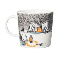 Moomin Arabia Sleep tight Moomin mug, 30 cl GreyBlack Hot