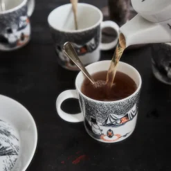 Moomin Arabia Sleep tight Moomin mug, 30 cl GreyBlack Hot