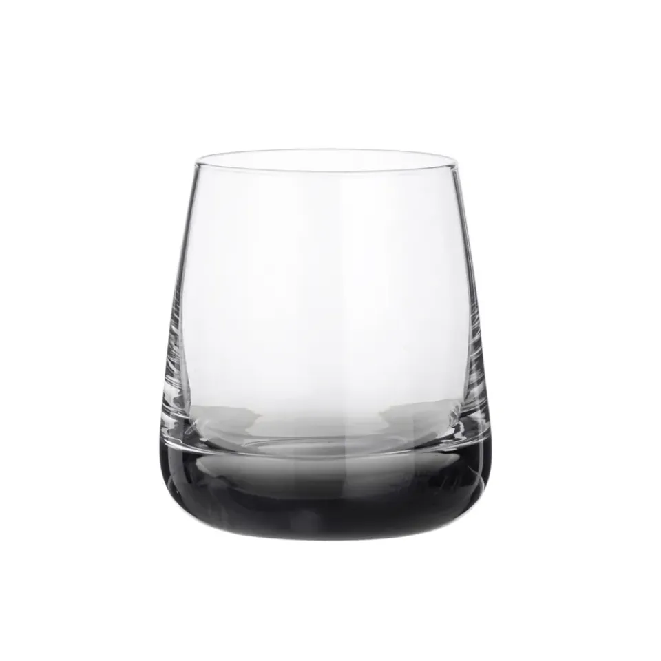 Broste Copenhagen Smoke drinking glasses, 35 cl GreyTransparentBlack Sale