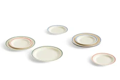 HAY Sobremesa plate Ø24.5 cm 2-pack, Blue-yellow BlueYellow Best