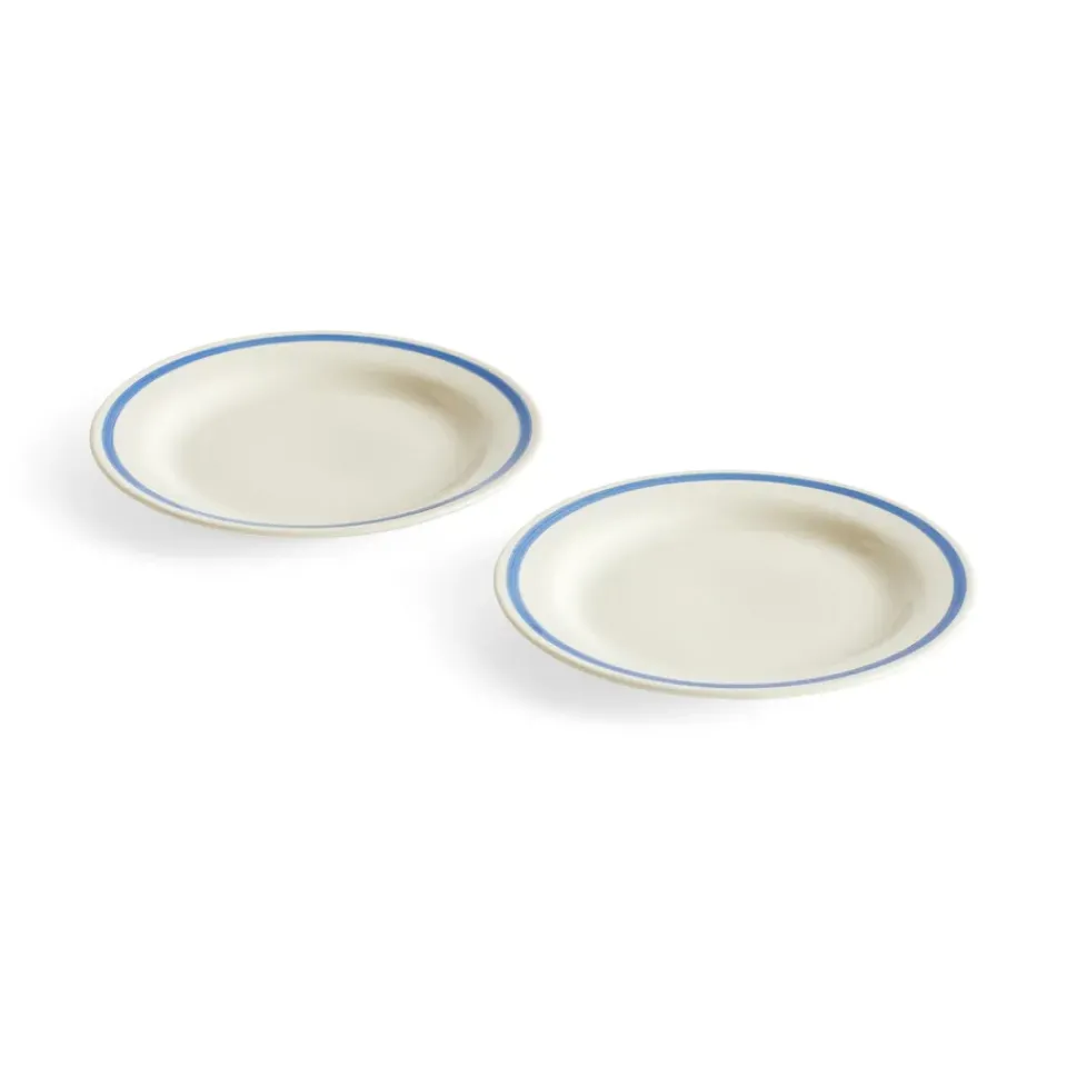 HAY Sobremesa plate Ø18.5 cm 2-pack, Blue Online