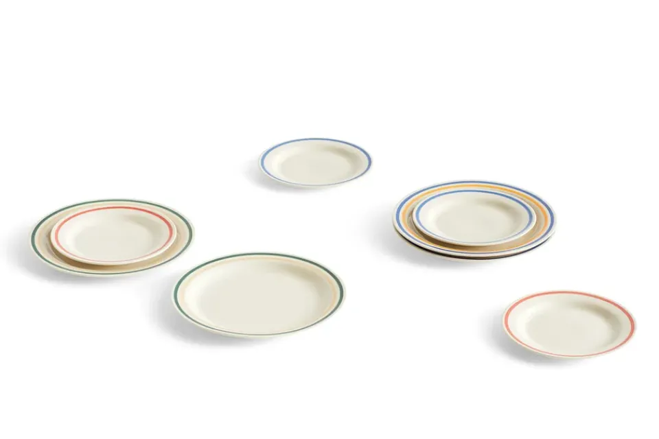 HAY Sobremesa plate Ø18.5 cm 2-pack, Blue Online