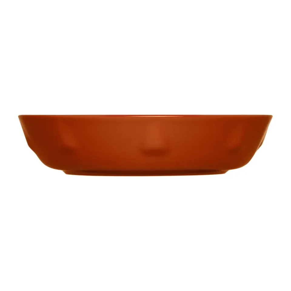Iittala Solare deep plate Ø22 cm, Terracotta Brown New