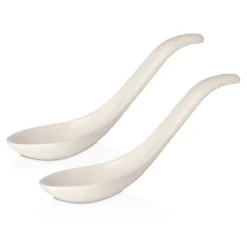 Villeroy & Boch Soup Passion Asia spoon 2-pack, porcelain White Discount