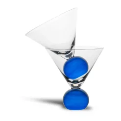 Byon Spice glass 24 cl 2-pack, Blue-clear BlueTransparent Discount