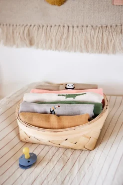 OYOY Sporta bread basket 27x27 cm, Nature Beige Clearance