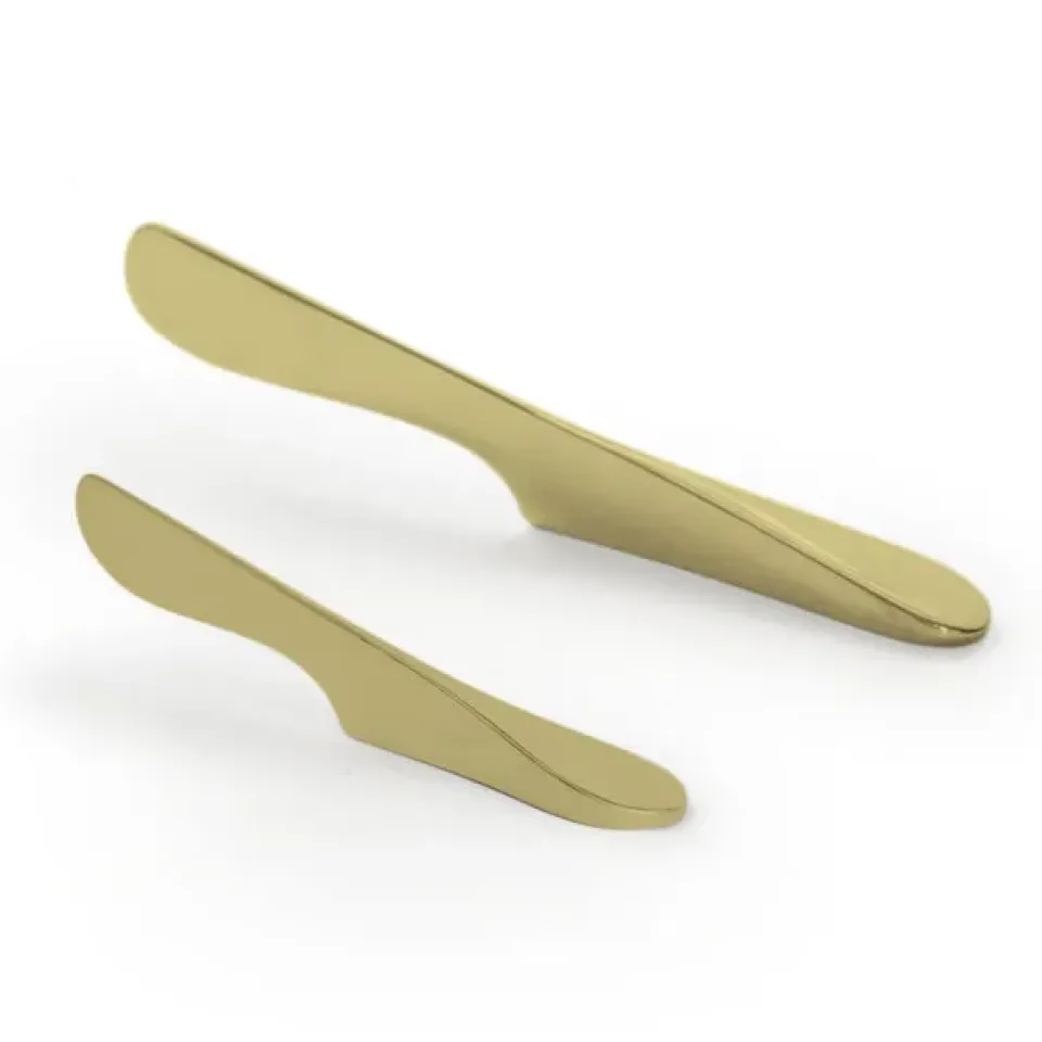 Bosign Spreader knife air large, brass-coloured Gold-coloured Discount