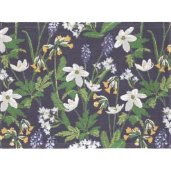 Ekelund Linneväveri Spring placemat, 35x48 cm Blue Discount