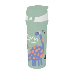 Koziol Stan water bottle 50 cl, Dinosaurs Green Outlet