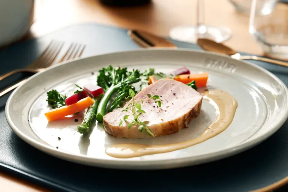 STAUB New Truffle dinner plate, Ø26 cm White Hot