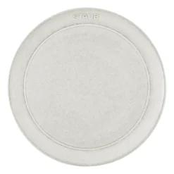 STAUB New Truffle plate, Ø20 cm White New