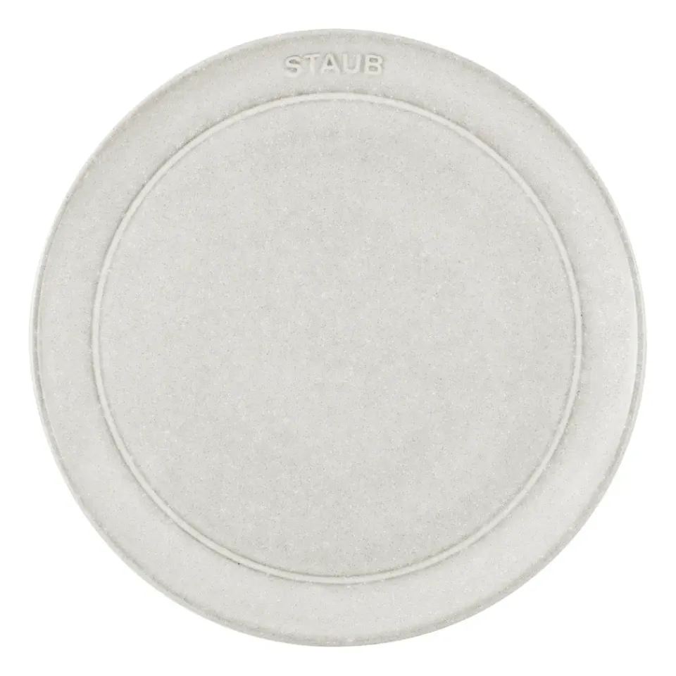 STAUB New Truffle plate, Ø20 cm White New