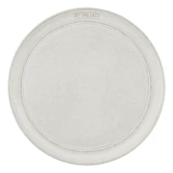 STAUB New Truffle plate, Ø22 cm White Clearance