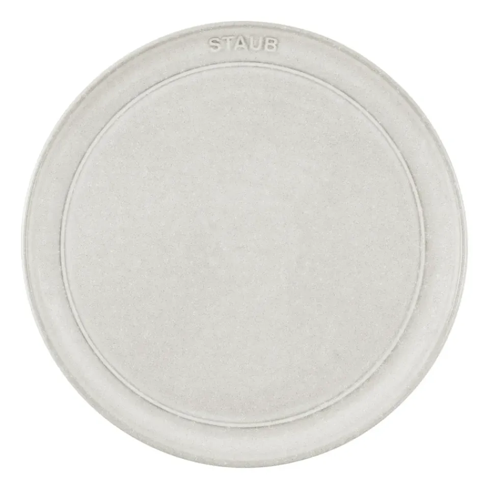 STAUB New Truffle plate, Ø22 cm White Clearance