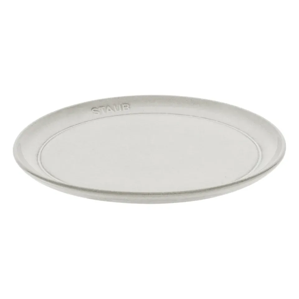 STAUB New Truffle plate, Ø22 cm White Clearance